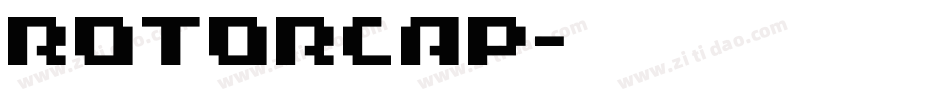 ROTORcap字体转换