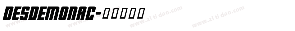 DesdemonaC字体转换