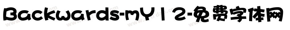 Backwards-mY12字体转换