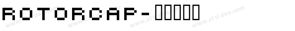 ROTORcap字体转换