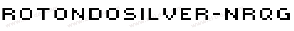 RotondoSilver-nRqg字体转换