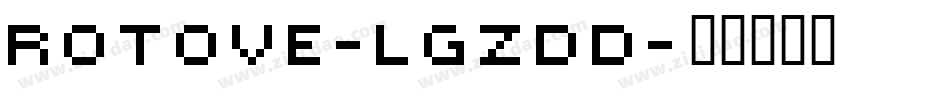Rotove-lgZdD字体转换