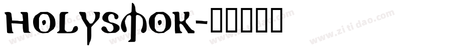 HOLYSMOK字体转换