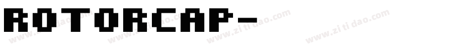 ROTORcap字体转换