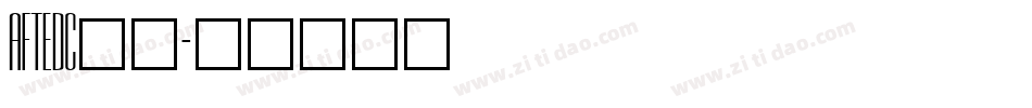 AFTEDC__字体转换