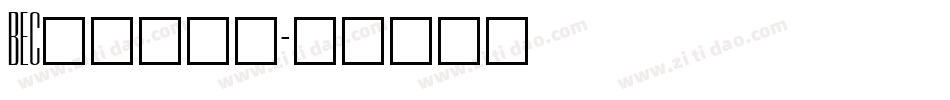 BEC_____字体转换