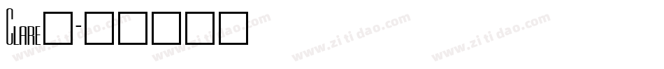 Clare_字体转换