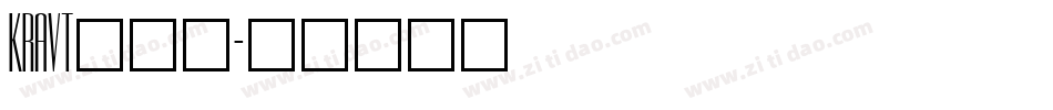 KRAVT___字体转换