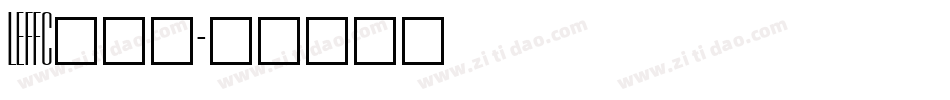 LEFFC___字体转换