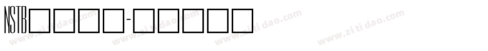 NSTB____字体转换