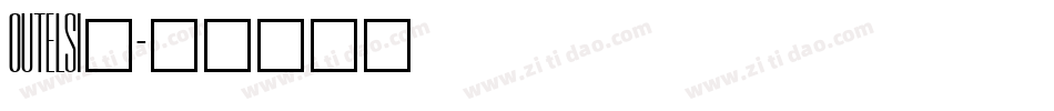 OUTELSI_字体转换