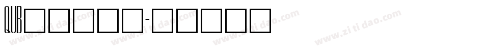 QUB_____字体转换