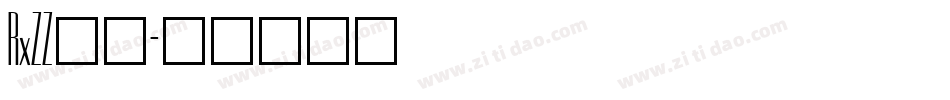 RxZZ__字体转换
