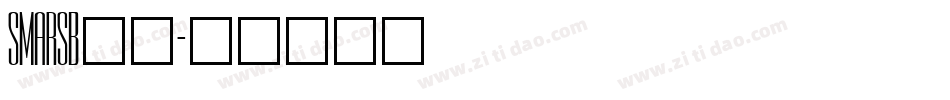 SMARSB__字体转换