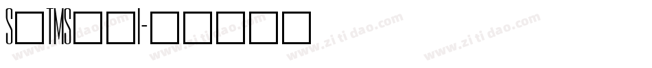 S_TMS__I字体转换