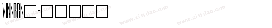VINNBBN_字体转换