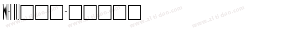 WELTU___字体转换