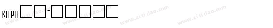 keeptf__字体转换