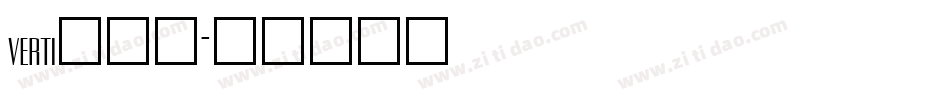 verti___字体转换