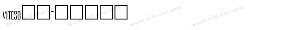 vitesb__字体转换