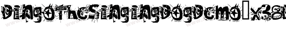 DingoTheSingingDogDemo-x38D5字体转换