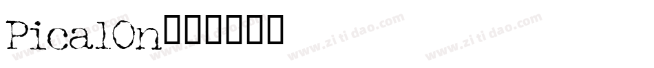 Pica10n字体转换