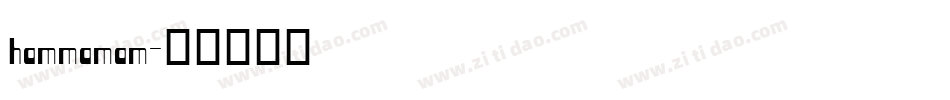 hammamam字体转换