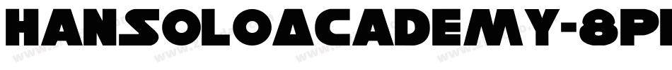 HanSoloAcademy-8pE2字体转换