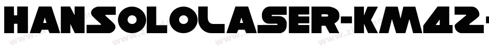 HanSoloLaser-Km4Z字体转换