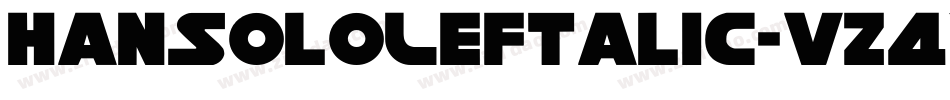 HanSoloLeftalic-vz4y字体转换