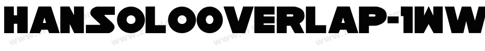 HanSoloOverlap-1Wwe字体转换