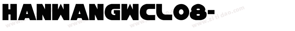 HanWangWCL08字体转换