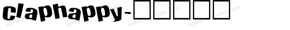 Claphappy字体转换