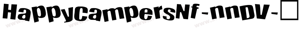 HappyCampersNf-nnDV字体转换