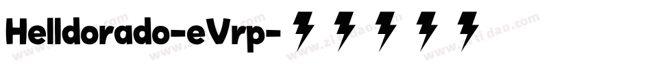 Helldorado-eVrp字体转换