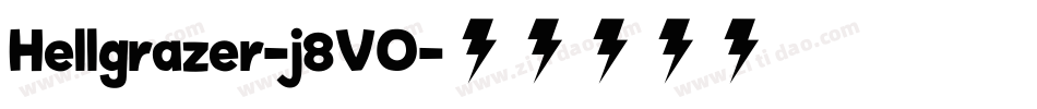 Hellgrazer-j8VO字体转换