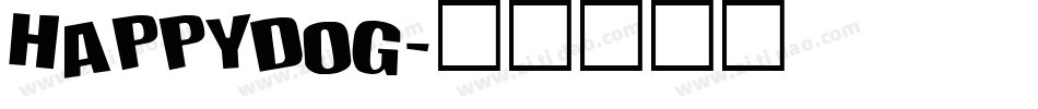 HAPPYDOG字体转换