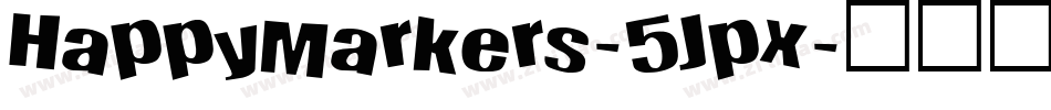 HappyMarkers-5Jpx字体转换