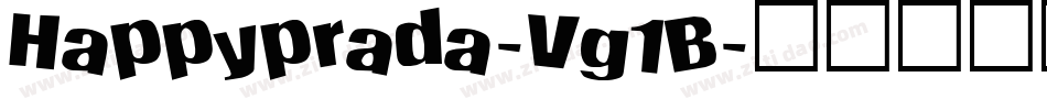 Happyprada-Vg1B字体转换