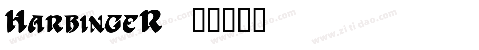 HarbingeR字体转换