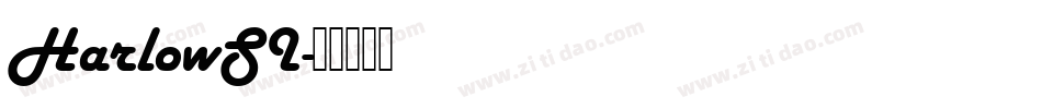 HarlowSI字体转换