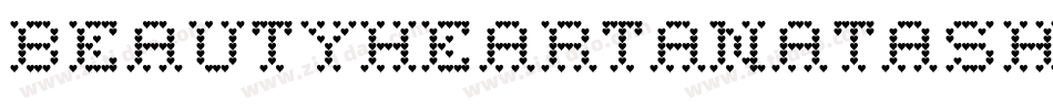 BeautyHeartAnatashaItalic-qZBq0字体转换