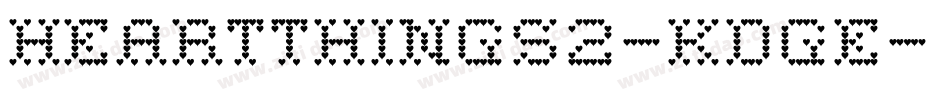 HeartThings2-Kdge字体转换