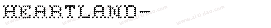 Heartland字体转换