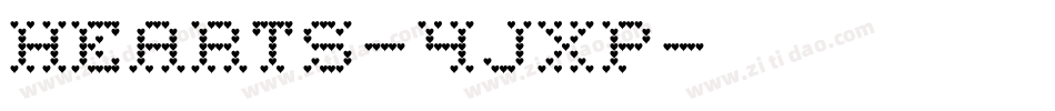 Hearts-4jxp字体转换