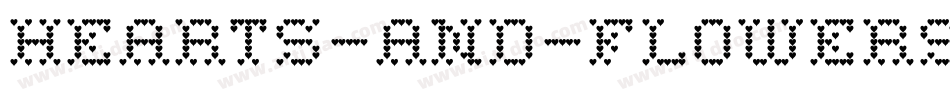 hearts-and-flowers-for-valentines-1字体转换