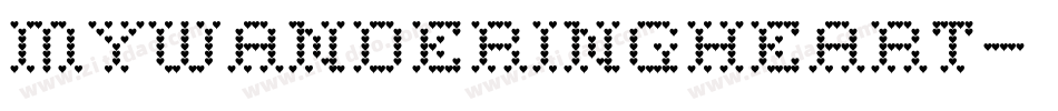 mywanderingheart字体转换