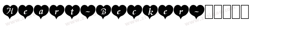 Heart-Becker字体转换