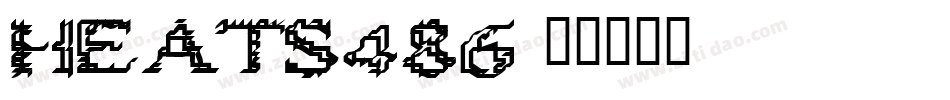 HEATS486字体转换
