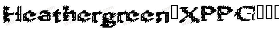 Heathergreen-XPPG字体转换
